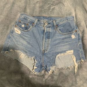 Levi’s denim shorts